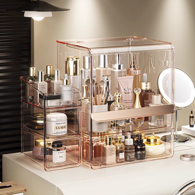 Luxury Skincare Collection - 립스틱/향수 컬렉션을 위한 방진 모듈형 메이크업