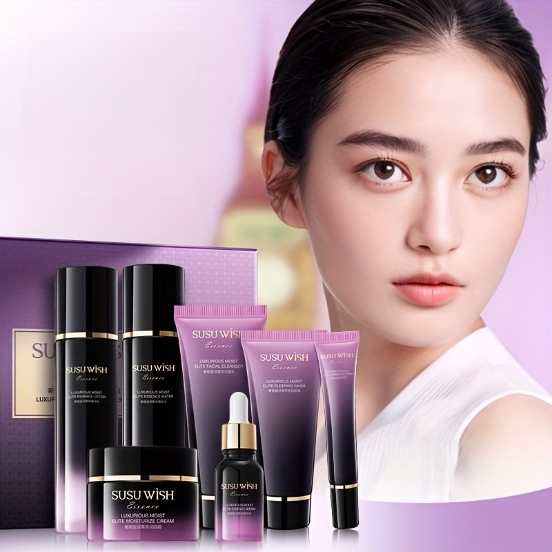 고급스럽고 우아한 9종 보습 에센스 세트, 클렌징 밀크 - Luxury Skincare Mask 리뷰 및 가격