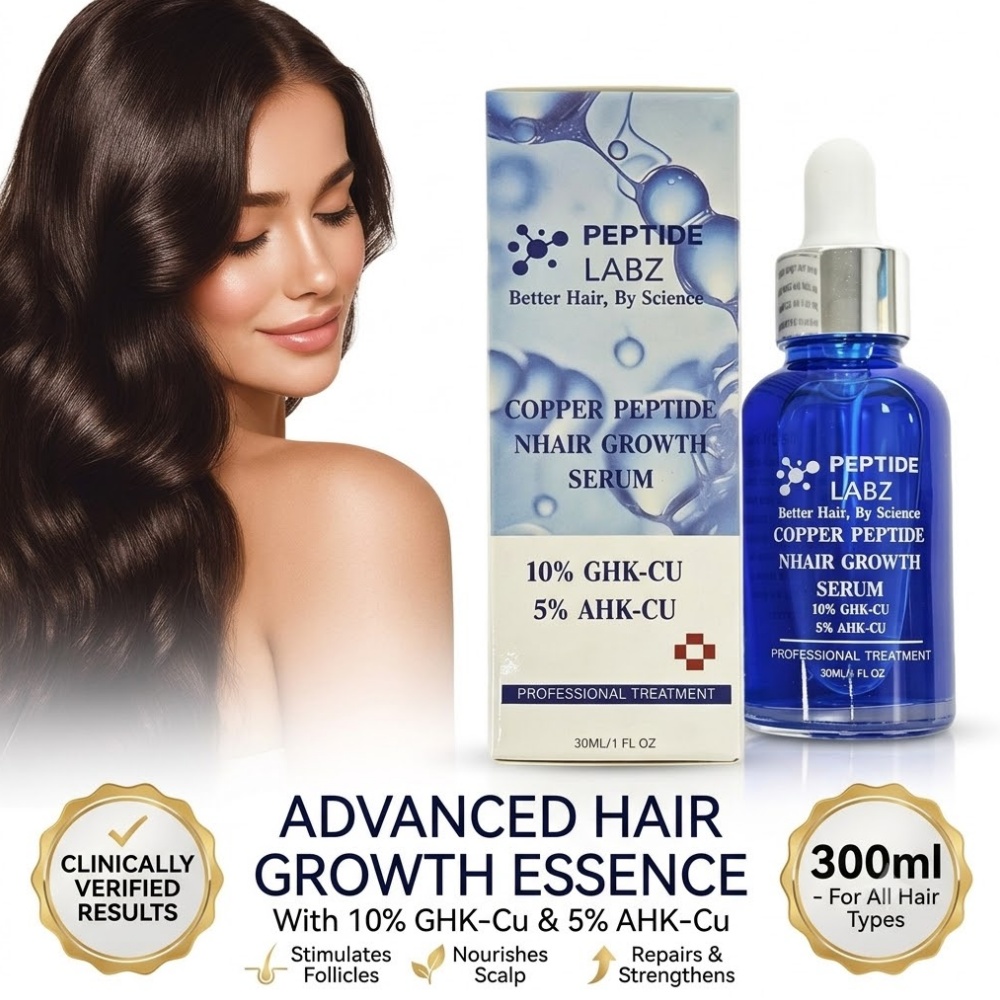 헤어 성장 에센스 구리 펩타이드 GHK Cu 탈모 방지 - Growth Factor Serum 리뷰 및 가격