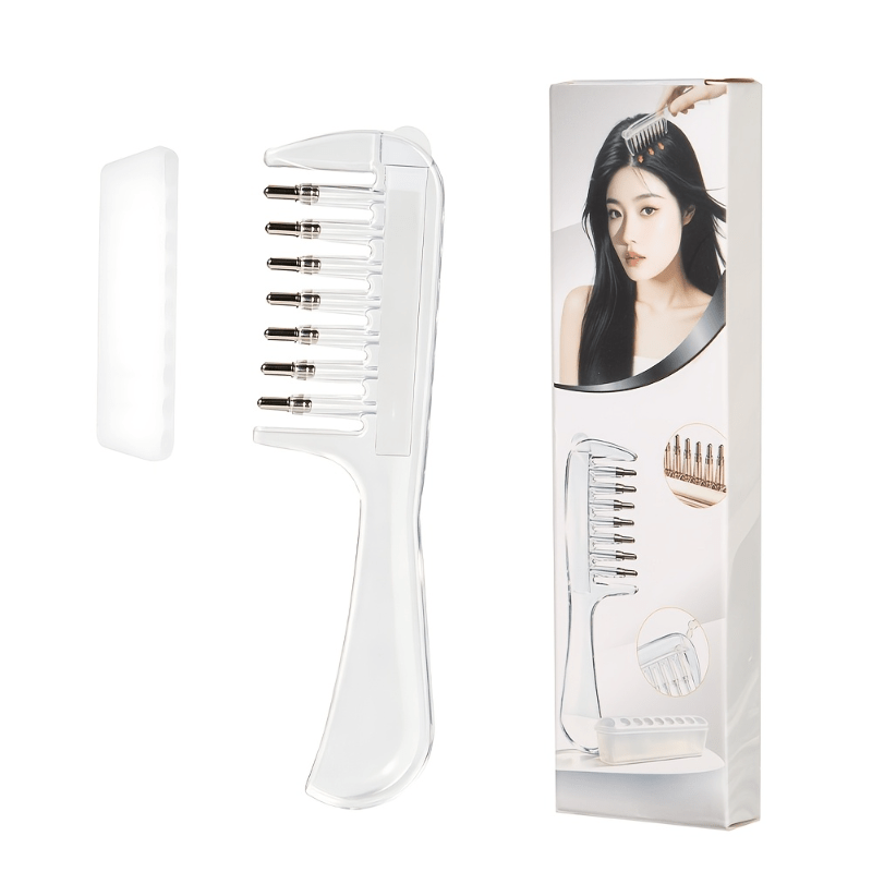 투명 에센셜 오일 주입 헤어 빗 재사용 가능 두피 액체 - Growth Factor Serum 리뷰 및 가격