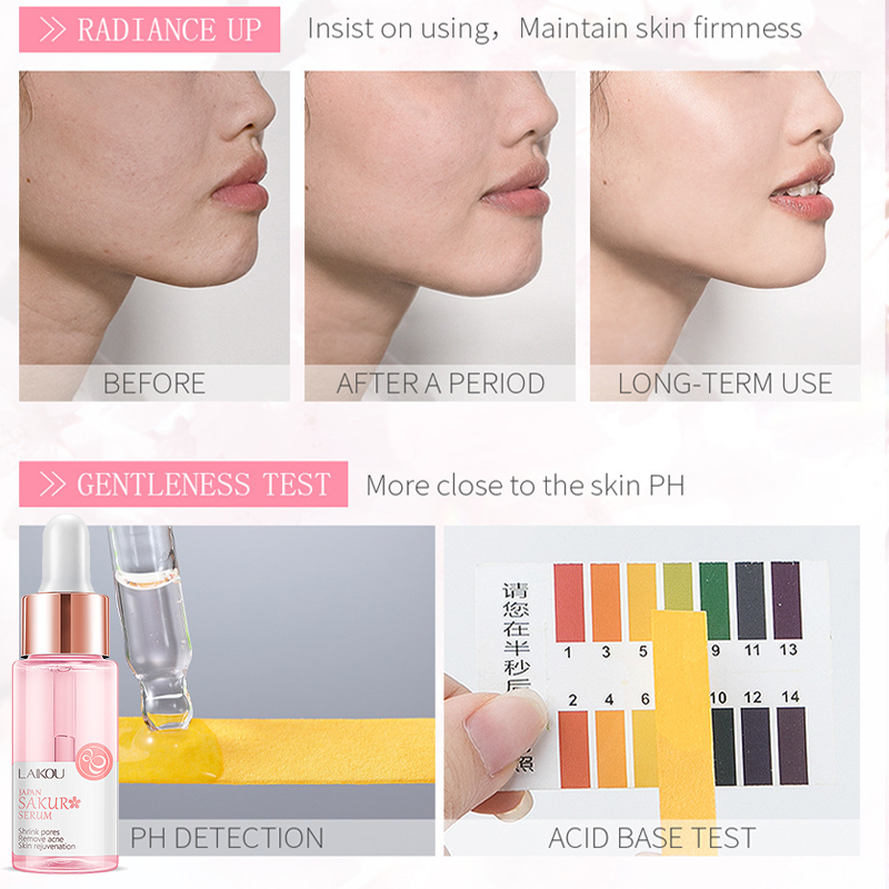 LAIKOU 17ML 일본 사쿠라 세럼 비타민 C 영양 - Growth Factor Serum 리뷰 및 가격