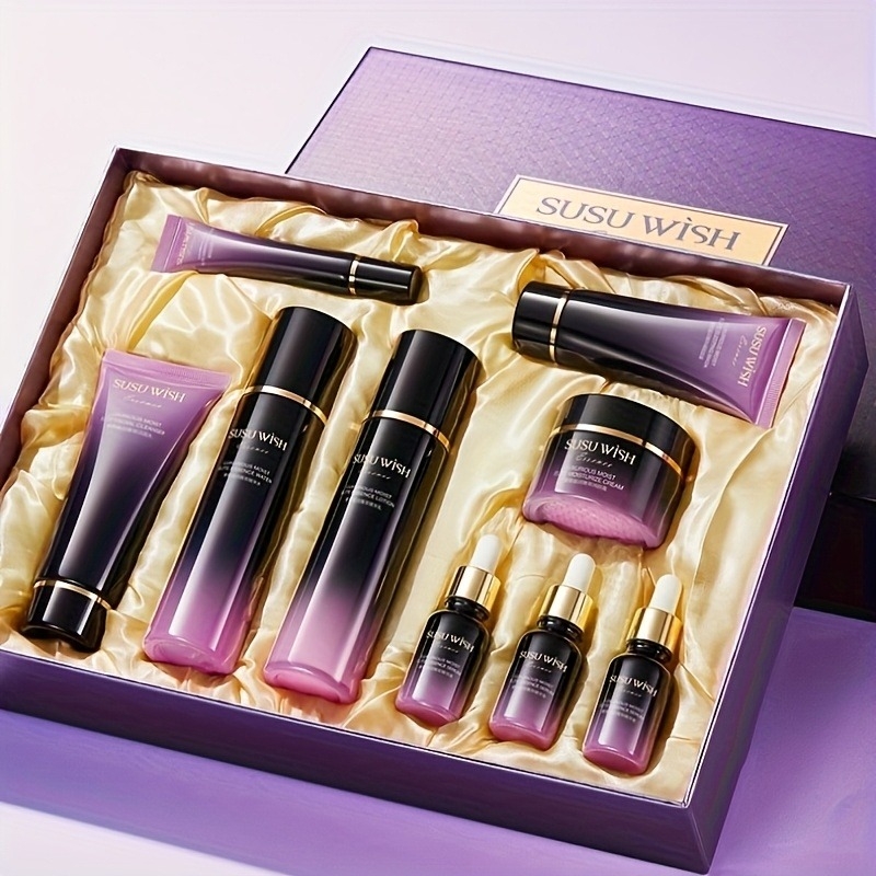 고급스럽고 우아한 9종 보습 에센스 세트, 클렌징 밀크 - Luxury Skincare Mask 리뷰 및 가격