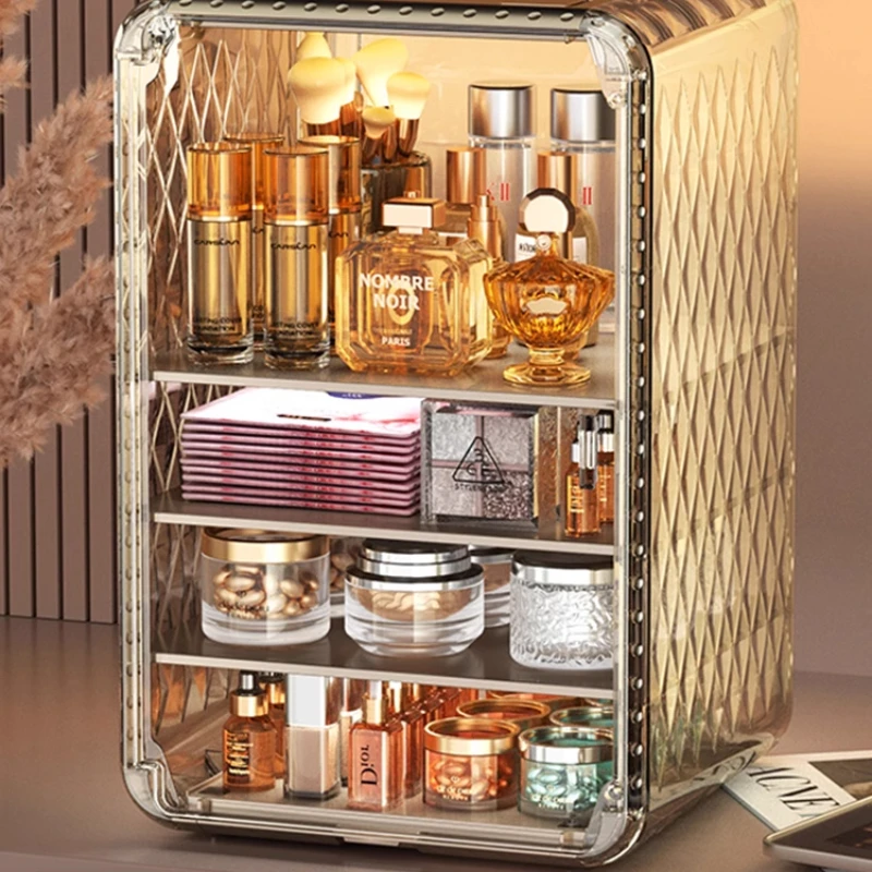 대용량 고급 화장품 정리함, 방진 아크릴 수납장, 스킨 - Luxury Skincare Display 리뷰 및 가격