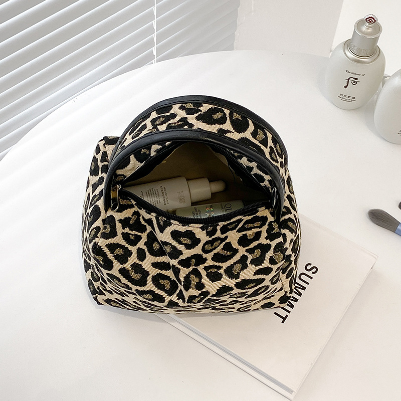 레오파드 메이크업 가방 럭셔리 대용량 스킨 케어 휴대용 - Luxury Skincare Box 리뷰 및 가격