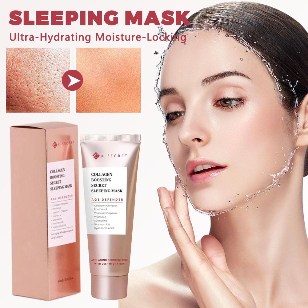 K-SECRET 한국 고급 콜라겐 슬리핑 마스크 - 부 - Luxury Skincare Mask 리뷰 및 가격