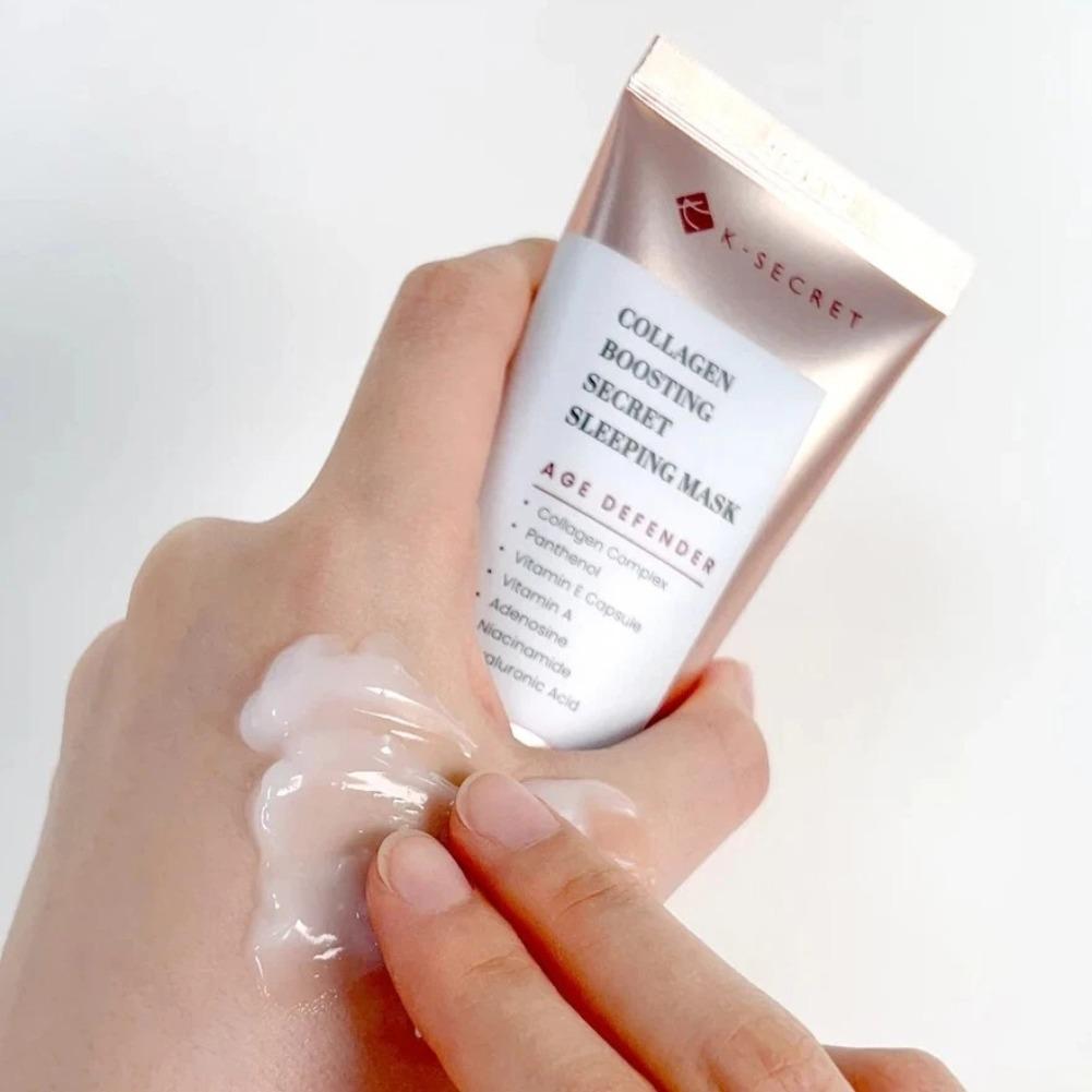 K-SECRET 한국 고급 콜라겐 슬리핑 마스크 - 부 - Luxury Skincare Mask 리뷰 및 가격