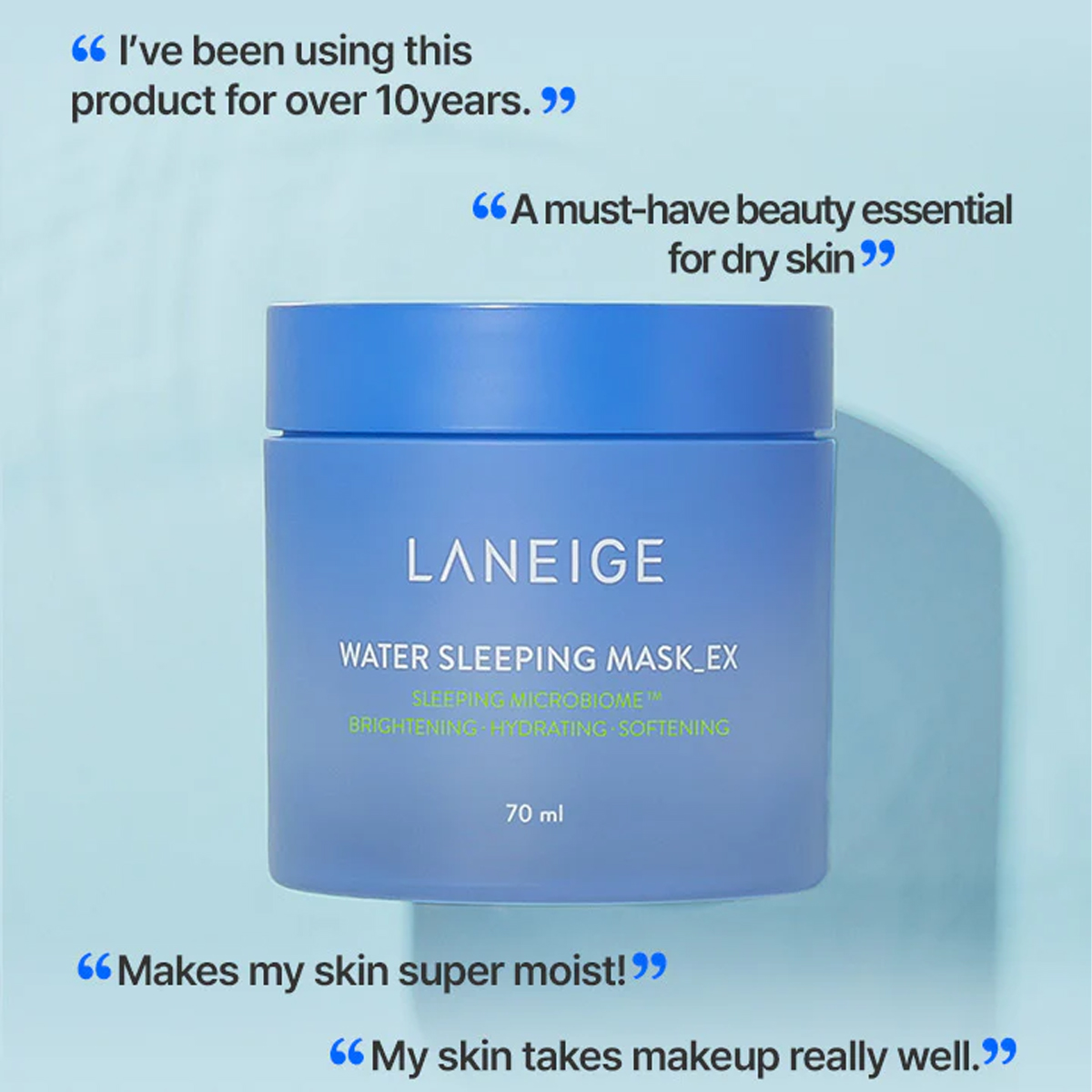 라네즈 워터 슬리핑 마스크 70ml, 오버나이트 수분  - Luxury Skincare Mask 리뷰 및 가격