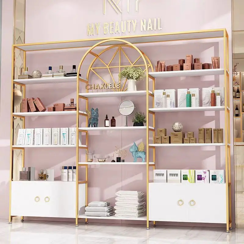 커스텀펀로드 맞춤형 바닥 설치형 고급 화장품 향수 스킨 - Luxury Skincare Display 리뷰 및 가격