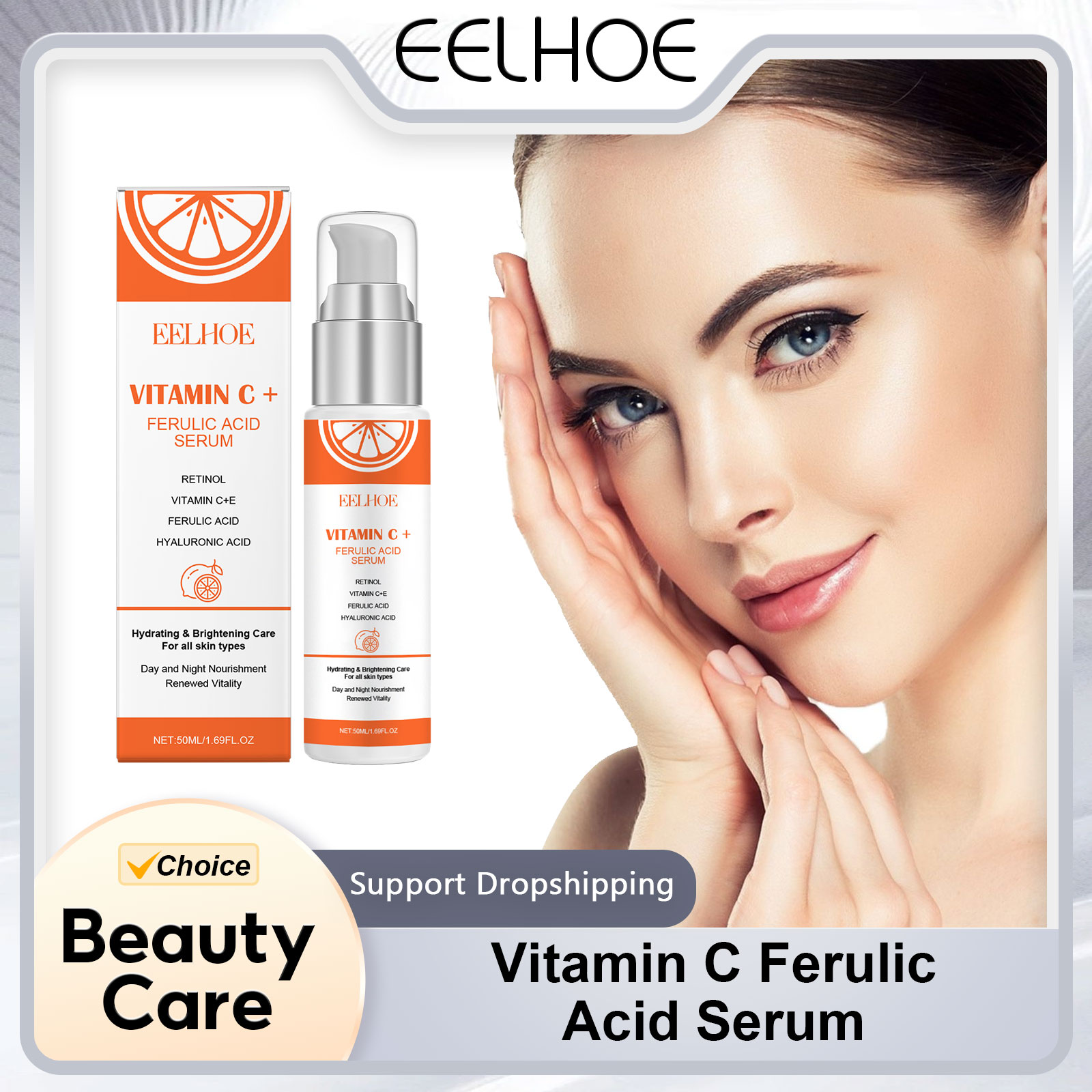 EELHOE 비타민 C E 페룰릭 산 세럼 보습 얼굴  - Growth Factor Serum 리뷰 및 가격