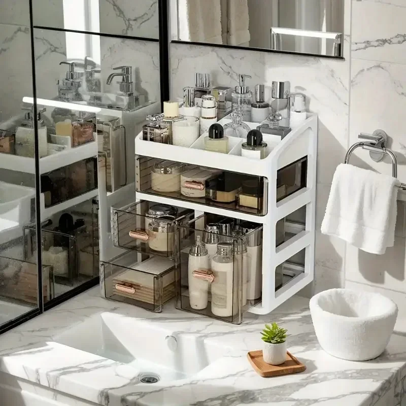 화장품 수납함 메이크업 케이스 브러쉬 립스틱 홀더 스킨 - Luxury Skincare Box 리뷰 및 가격